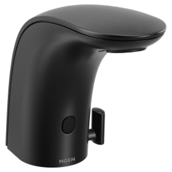 Moen M-POWER Matte black one-handle sensor-operated lavatory faucet
