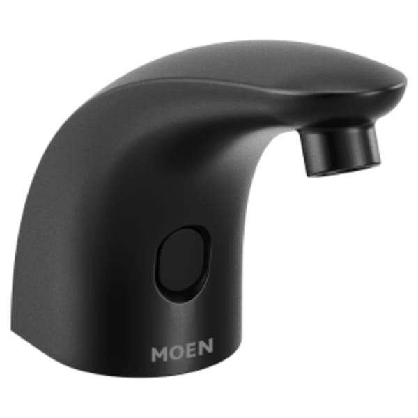 Moen M-POWER Matte black includes vandal resistant soap/lotion dispensers