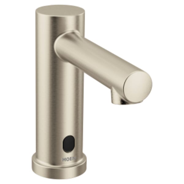 Moen M-POWER Brushed nickel hands free sensor-operated lavatory faucet