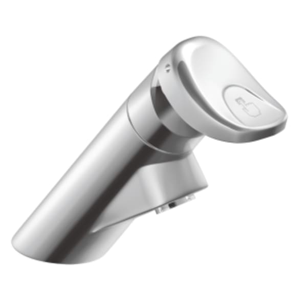 Moen M-PRESS Commercial Metering Bathroom Faucet, 0.5 Gpm, Lever Handle, Chrome
