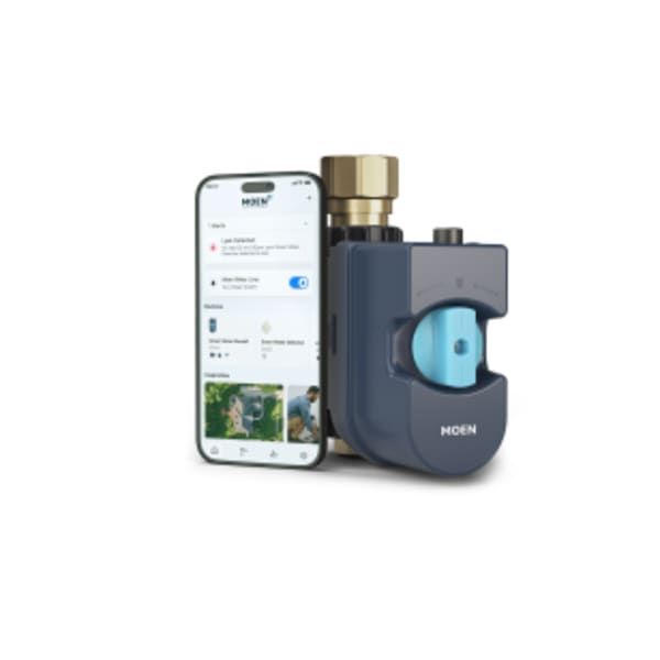 Flo by Moen 1 in. Water Leak Detector with Automatic Water Shut Off Valve