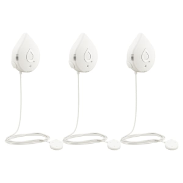 Flo by Moen Smart Water Leak Detector with Programmable App and Alarm (3-Pack)
