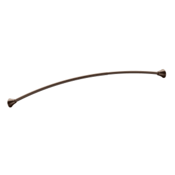 Moen Old world bronze tension curved shower rods