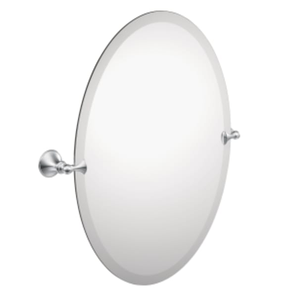 Glenshire 26 in. x 22 in. Frameless Pivoting Wall Mirror in Chrome Glenshire 26 in. x 22 in. Frameless Pivoting Wall Mirror in Chrome