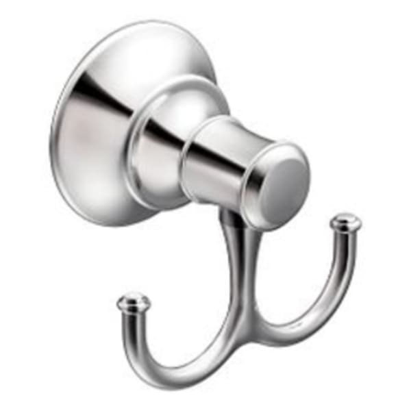 Moen Ashville Chrome double robe hook