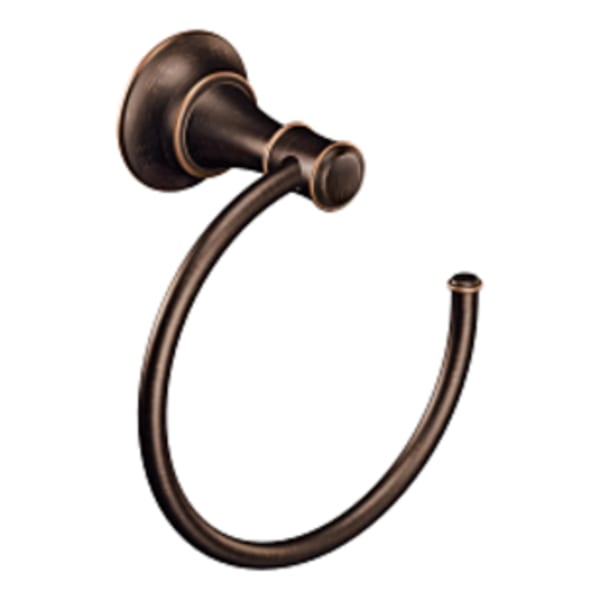 Moen Ashville Mediterranean bronze towel ring