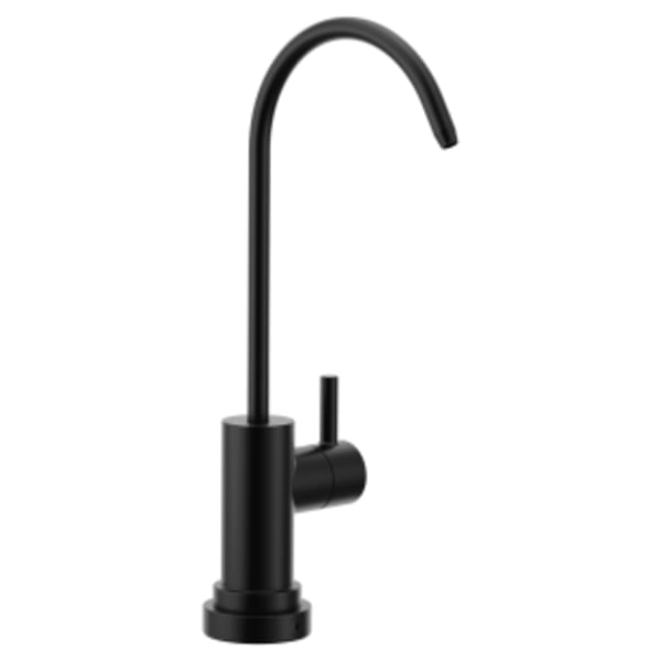 Moen Sip Modern Matte black one-handle beverage faucet