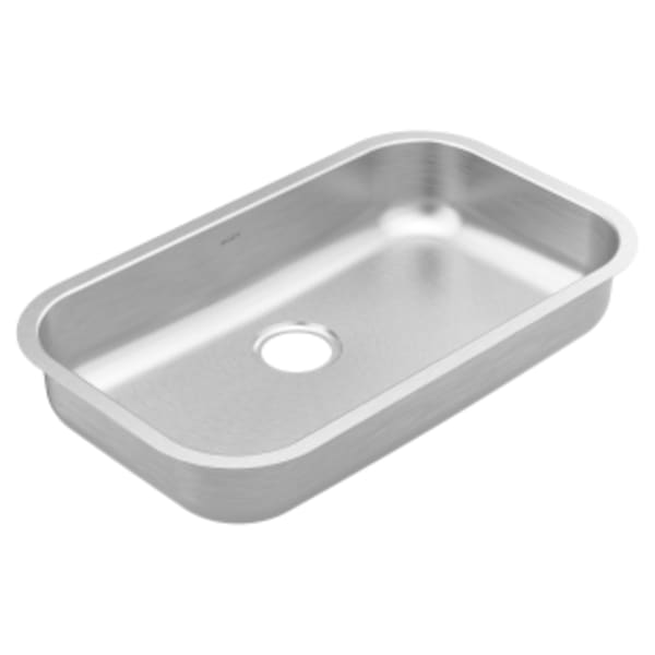 Moen Prep 30" x 18" stainless steel 18 gauge single bowl sink
