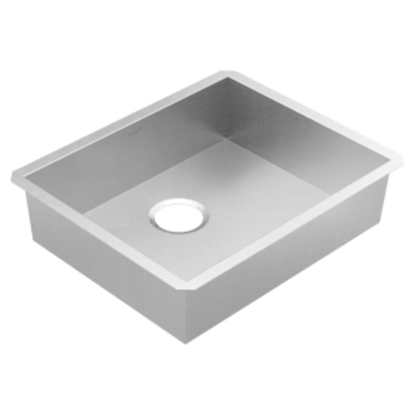 Moen Prep 22"x18" stainless steel 18 gauge single bowl sink