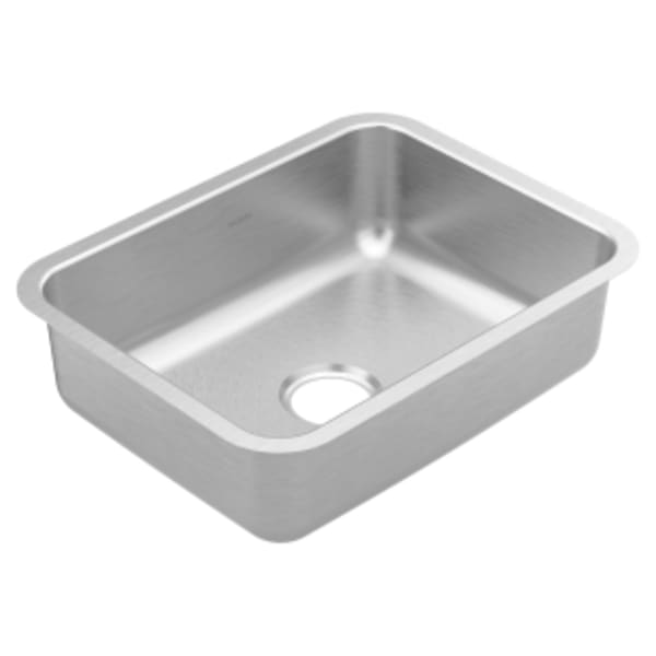 Moen Prep 23" x 18" stainless steel 20 gauge single bowl sink