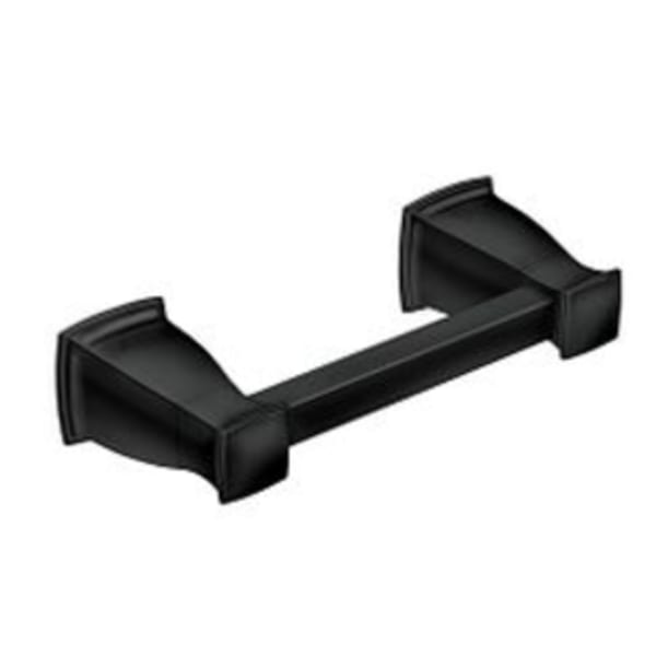 Moen Hensley Matte black pivoting paper holder