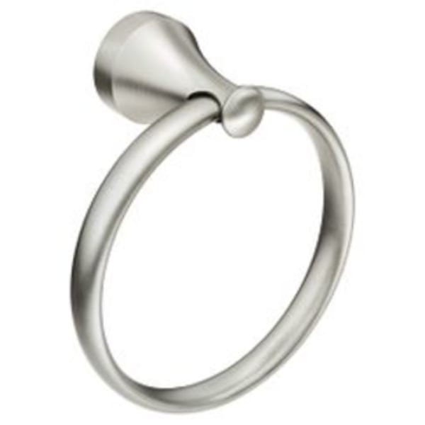 Moen Hamden Spot resist brushed nickel towel ring