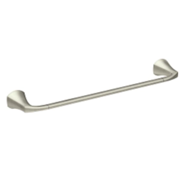 Moen Lindor Spot resist brushed nickel 18" towel bar