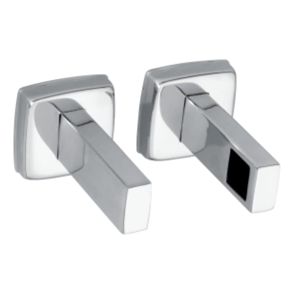 Donner Stainless Steel Towel Bar Posts (2)