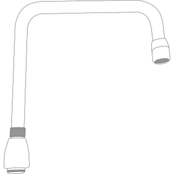 Moen M-DURA Chrome commerical spout