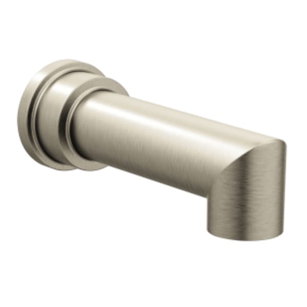Moen Arris Non-Diverter Tub Spout in Brushed Nickel