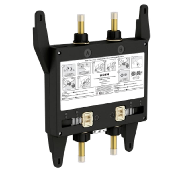 U by Moen 2-Outlet Digital Thermostatic Shower Valve