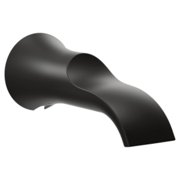 Moen Doux Matte black nondiverter spouts