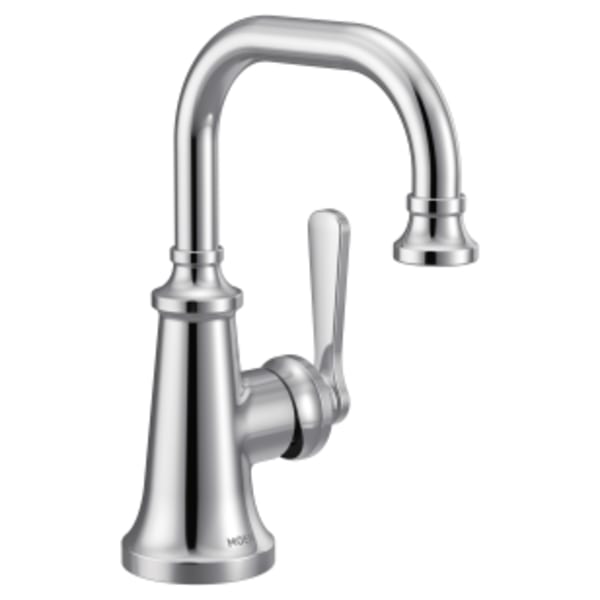 Moen Colinet One-Handle Single Hole Traditional Bathroom Sink Faucet in Chrome