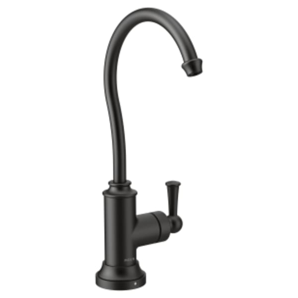 Moen Sip Traditional Lever Drinking Fountain Faucet in Matte Black