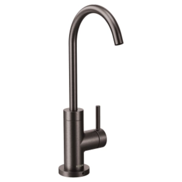 Moen Sip Modern Black stainless one-handle beverage faucet