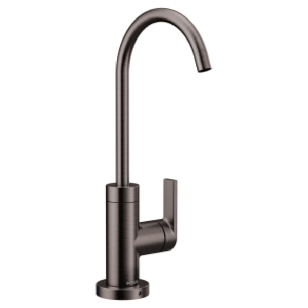 Moen Nio Black stainless one-handle beverage faucet