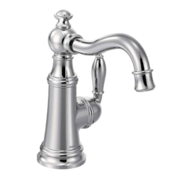 Moen Weymouth Single Handle Bar Faucet in Chrome