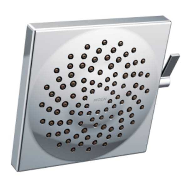 Moen Velocity 2-Spray 8.5" Square Rainshower Showerhead Featuring Immersion in Chrome