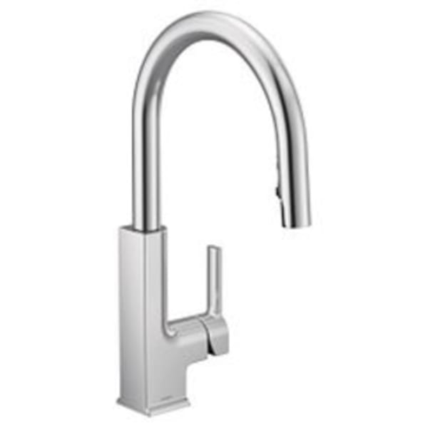 Moen STo Chrome one-handle pulldown kitchen faucet