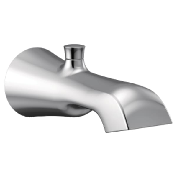 Moen Flara Diverter 8.125 in. Tub Spout with Slip Fit Connection in Chrome