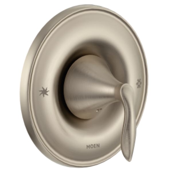 Moen Eva Single-Handle Posi-Temp Valve Trim Kit in Brushed Nickel (Valve Sold Separately)