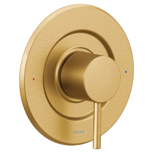 Moen Align Single-Handle Posi-Temp Valve Trim Kit in Brushed Gold (Valve Sold Separately)