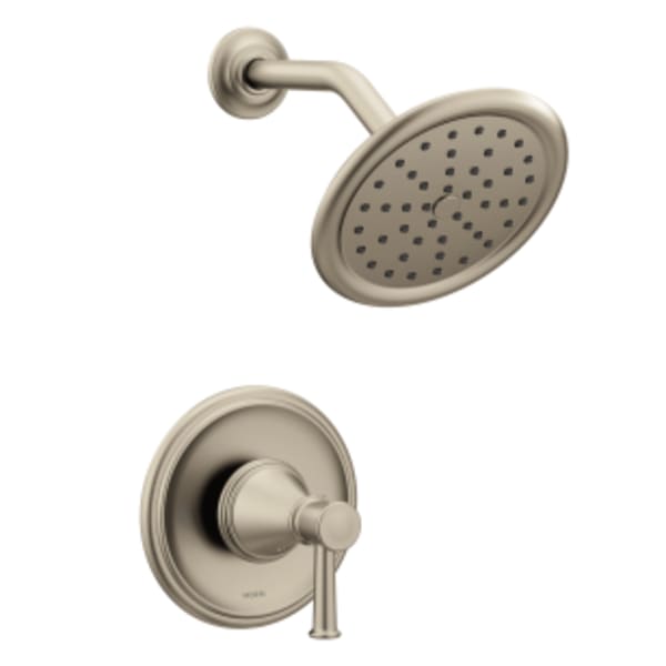 Moen Belfield Single-Handle Posi-Temp Shower Only Trim Kit in Brushed Nickel (Valve Sold Separately)