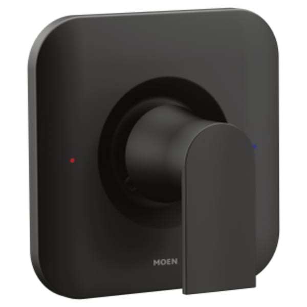 Moen Genta LX 1-Handle Posi-Temp Valve Trim Kit in Matte Black (Valve Not Included)