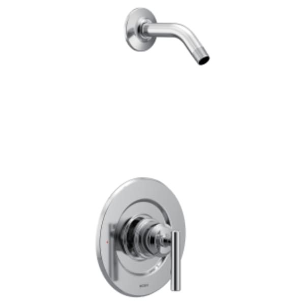 Moen Gibson Single-Handle Posi-Temp Shower Faucet Trim Kit in Chrome (Shower Head and Valve Not Included)