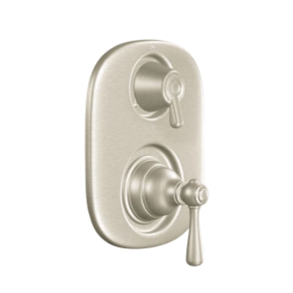 Moen Kingsley 2-Handle Moentrol Valve Trim Kit in Brushed Nickel (Valve Not Included)