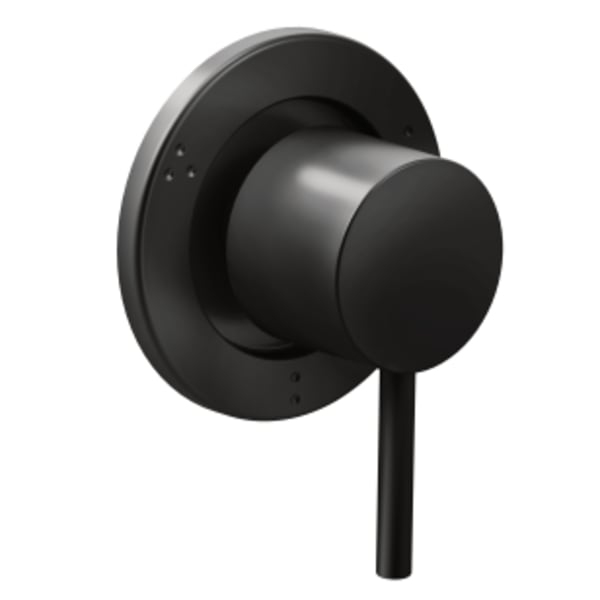 Moen Align Single-Handle Transfer Valve Trim in Matte Black (Valve Sold Separately)