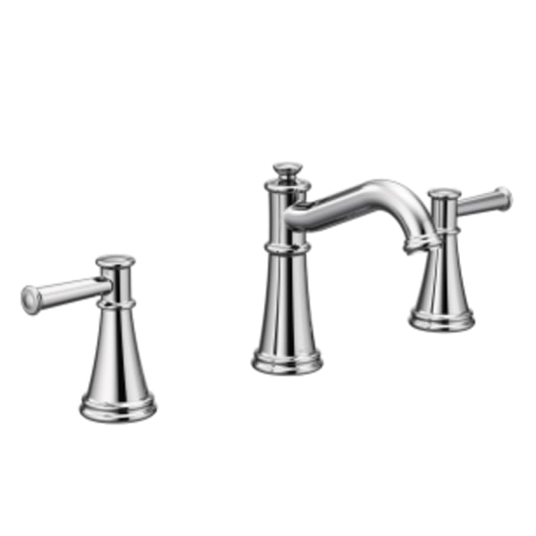 Moen Belfield 8 in. Widespread 2-Handle Bathroom Faucet in Chrome