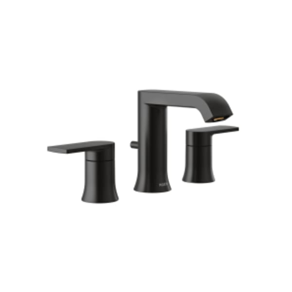 Moen Genta LX Matte black two-handle bathroom faucet