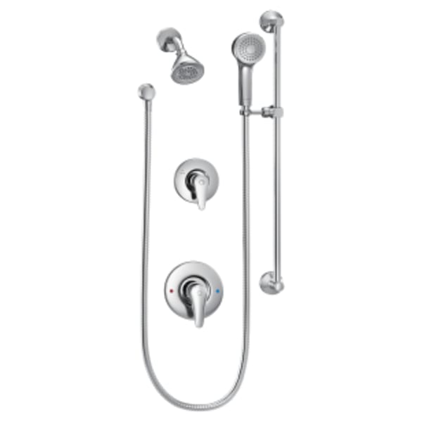 Moen Chrome transfer Posi-Temp(R) all-metal trim kits