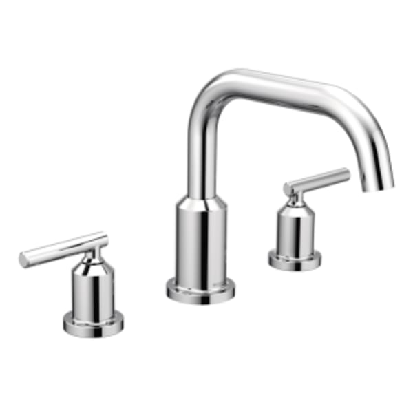 Moen Gibson 2-Handle Deck-Mount Roman Tub Faucet in Chrome