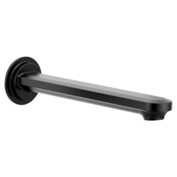 Moen Greenfield Matte black one-handle tub filler