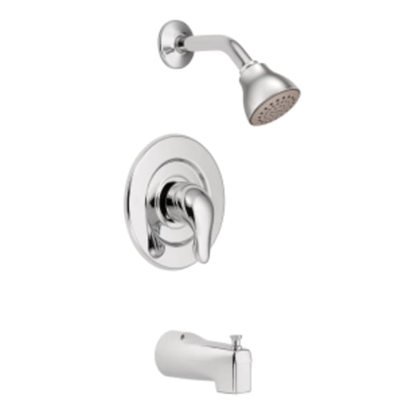 Moen Chateau Tub and Eco-Performance Tub and Shower Trim Kit in Chrome