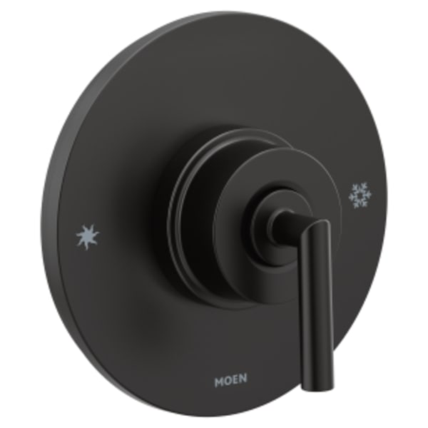 Moen Arris 1-Handle Posi-Temp Valve Trim Kit in Matte Black (Valve Sold Separately)
