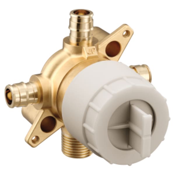 Moen M-CORE 3-Series 4 Port Tub and Shower Mixing Valve with Cold Expansion PEX Connections