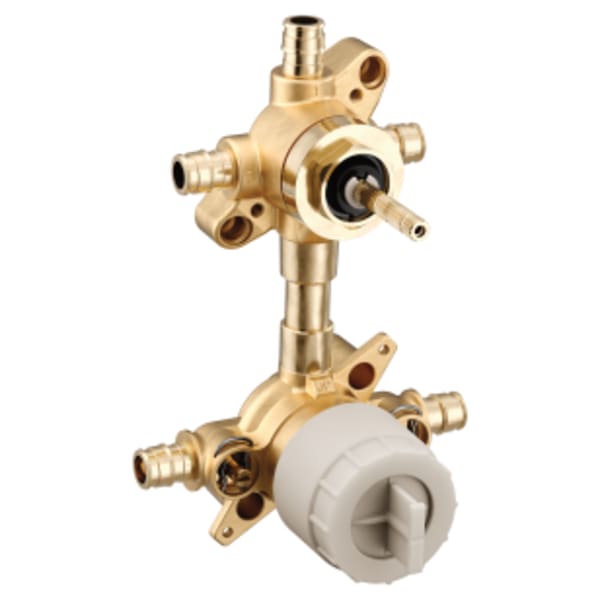 Moen M-CORE 3-Series 1/2 in. Valve with 3 or 6 Function Integrated Transfer Valve with Cold Expansion PEX and Stops