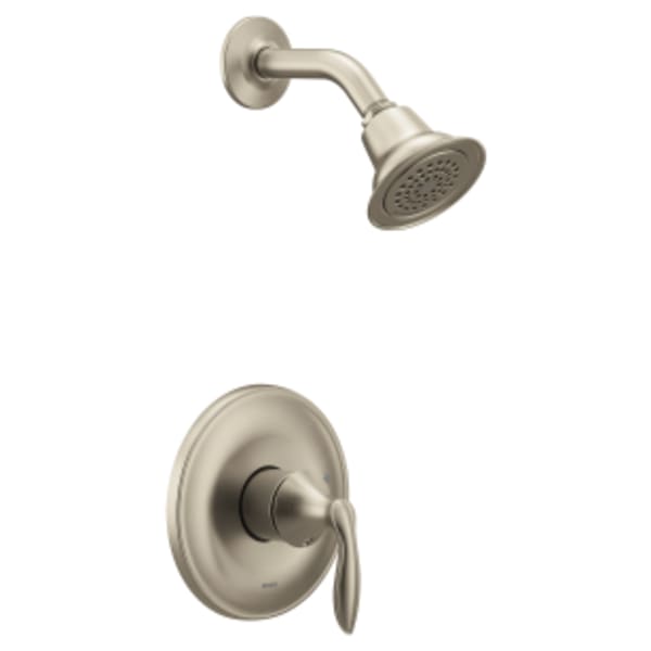 Moen Eva M-CORE 2-Series Eco Performance 1-Handle Shower Trim Kit in Brushed Nickel (Valve Sold Separately)