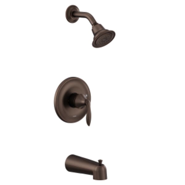 Moen Eva M-CORE 2-Series Eco Performance 1-Handle Tub and Shower Trim Kit in Oil Rubbed Bronze (Valve Sold Separately)