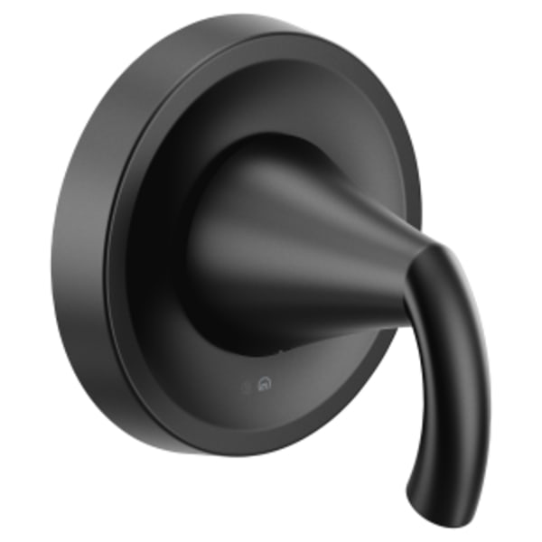 Moen Glyde 1-Handle M-CORE Transfer Valve Trim Kit in Matte Black (Valve Sold Separately)