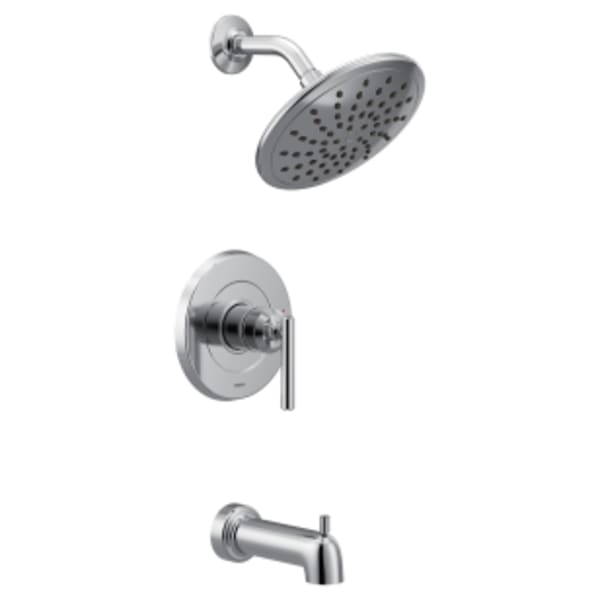 Moen Gibson M-CORE 2-Series Eco Performance 1-Handle Tub and Shower Trim Kit in Chrome (Valve Sold Separately)